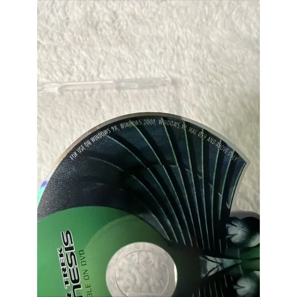 Star Trek Nemesis PC CD ROM 2003 Vtg Promo Desktop RARE WIN 98 2000 XP MAC